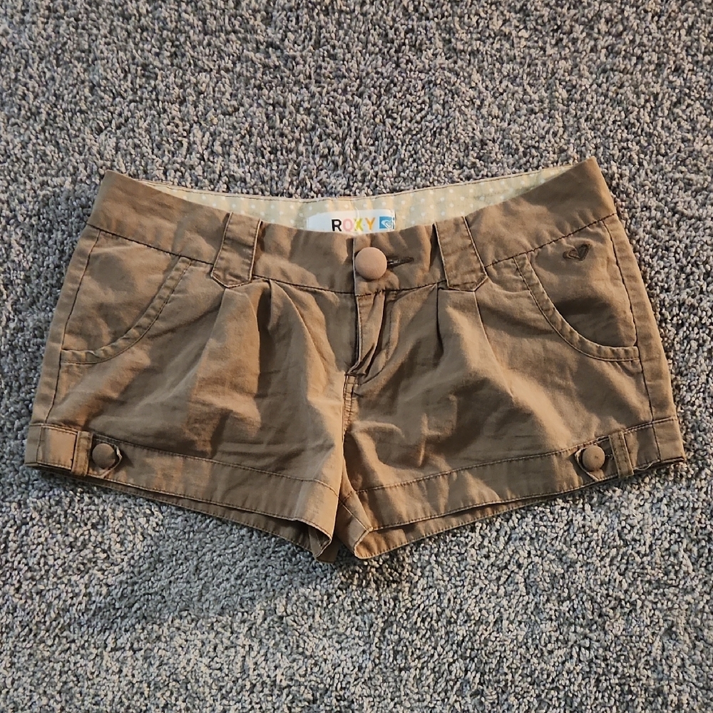 Roxy Women's Brown Cargo Shorts